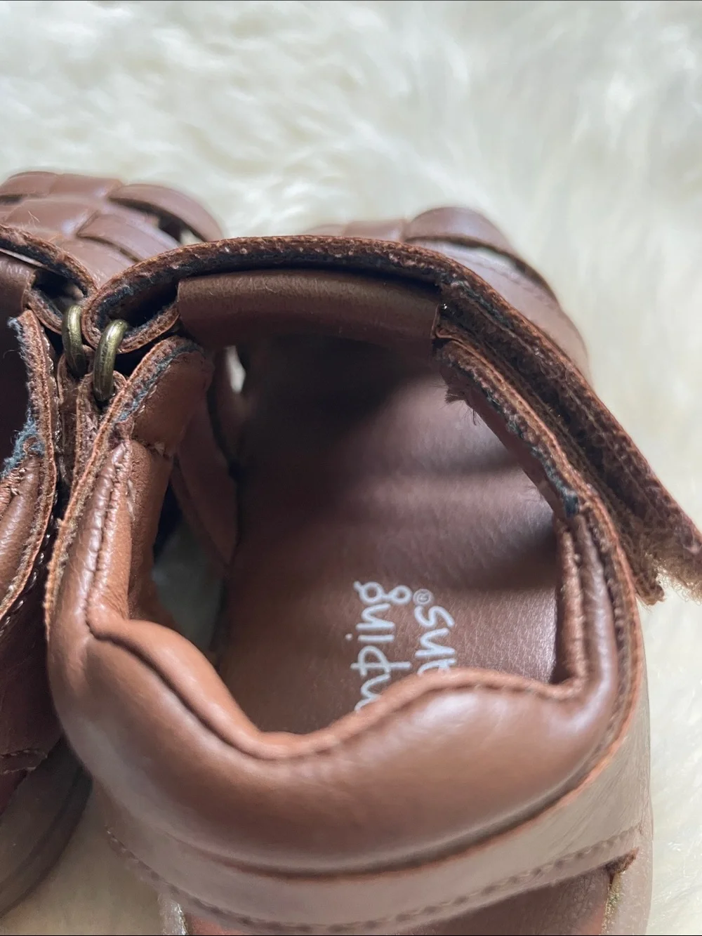 jumping beans Brown Toddler Fisherman Sandals